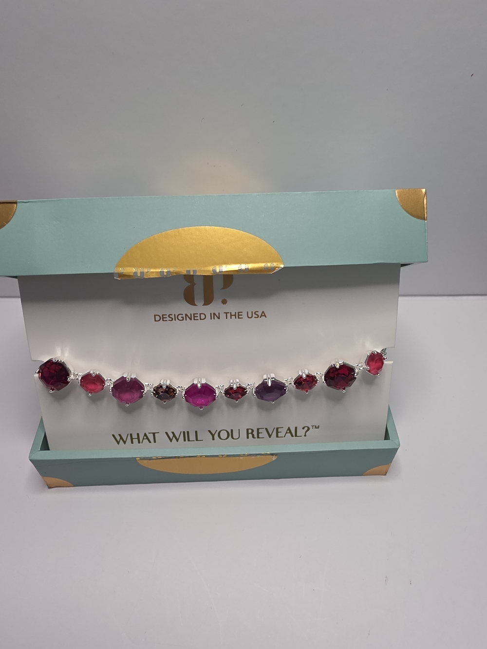 BP Jewel Candy Beyond Borders Sparkle Bracelet In Rio Heat On Silver